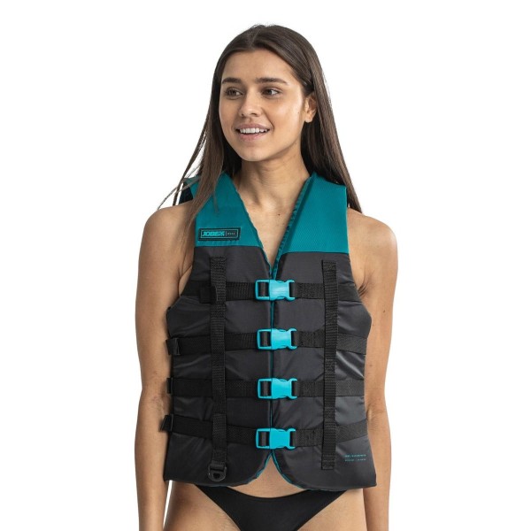 Gilet Jet Ski Unisexe 50N Jobe Dual Vest Life Vest Teal