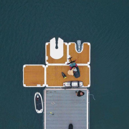 Plateforme Yachtbeach 2.05 Premium Teck 22403