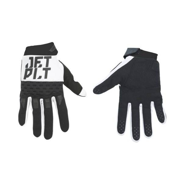 Gants Jetpilot Matrix Race Glove Full Finger noir/blanc