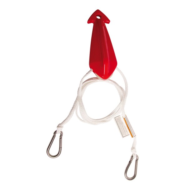 V de traction ski 1170 LBS / 530 Kg crochets inox- Jobe Rope Bridle Stainless Hooks