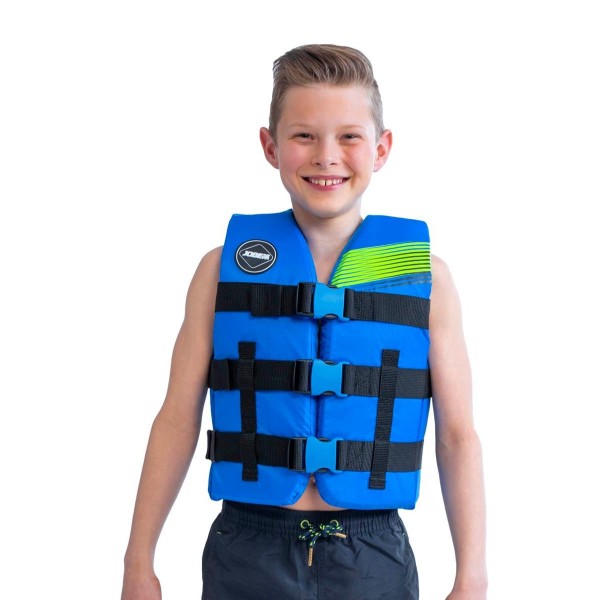 Gilet Enfant 30-40KG Jobe Nylon Vest Youth Blue