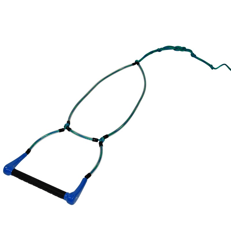 Corde De Ski Nautique 18m Flottante - Pour Wakeboard, Bouée Tractée - Résistante UV Et Déchirure - Rangement Facile
