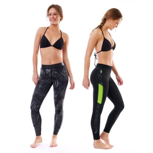 Legging néoprène 1.5mm taille XS - XL - Jobe Verona 1.5MM réversible vert/noir